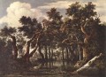 der Marsh in einem Wald Landschaft Jacob Isaakszoon van Ruisdael